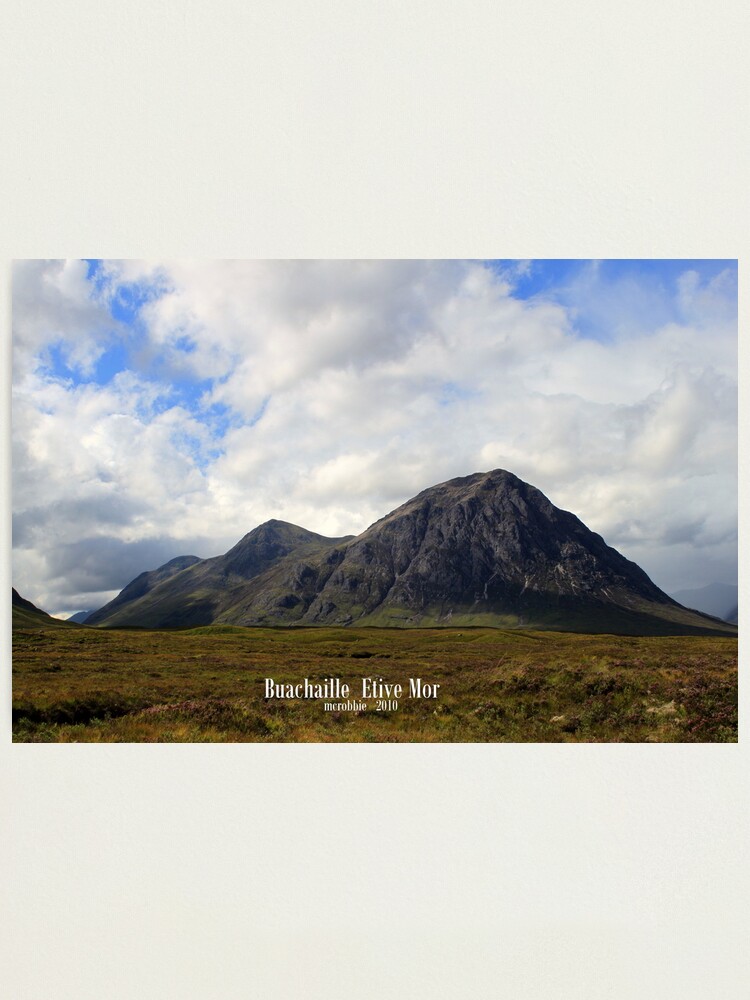 Alternate view of Buachaille Etive Mor Photographic Print