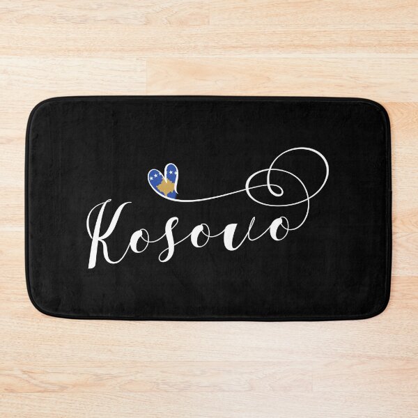 Item preview, Kosovo Flag Heart, I Love Kosovo, Kosovar designed and sold by Celticana.