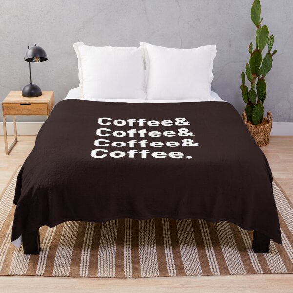 Item preview, Coffee & Coffee & Coffee & Coffee. (White Text) designed and sold by DWaffleDesigns.