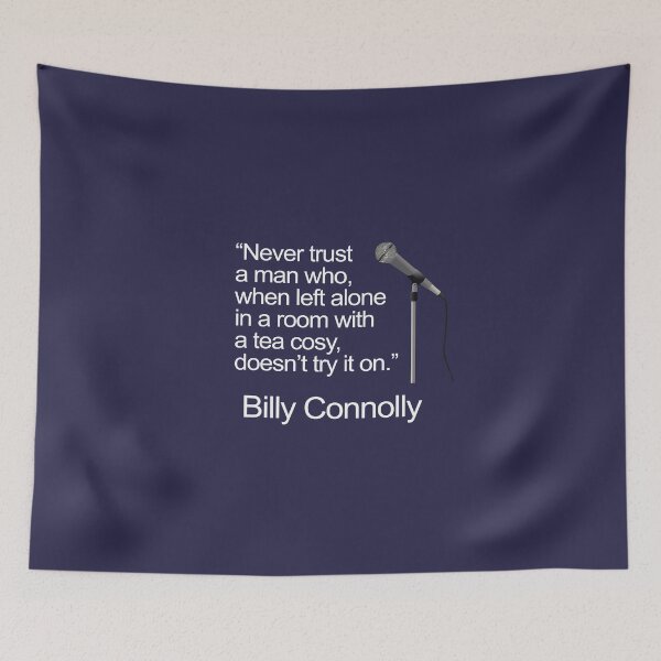 Item preview, Tea Cosy Billy Connolly Microphone Joke designed and sold by GetItGiftIt.