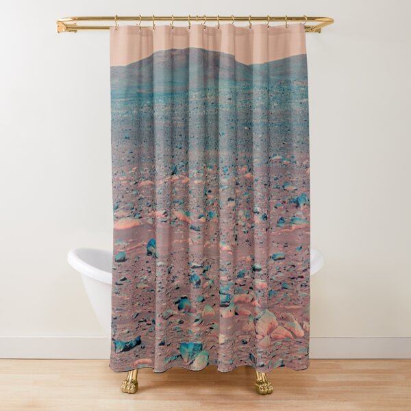 Mars Rover &quot;Spirit&quot; Images - the NSSDCA - NASA Shower Curtain