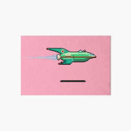 Space Delivery Ship Art Board Print