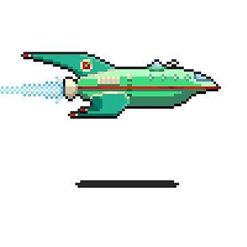 Artwork thumbnail, Space Delivery Ship by Shy Guy's Pixels