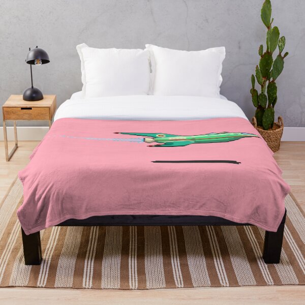 Space Delivery Ship Throw Blanket