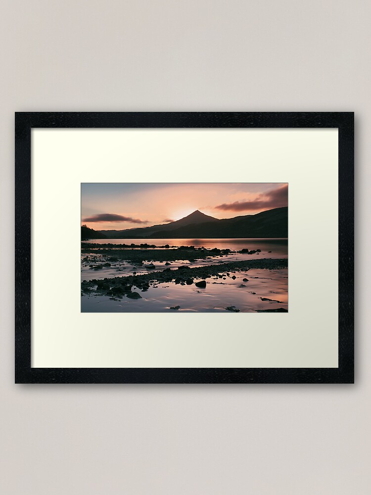 Thumbnail 2 of 7, Framed Art Print, Pre-Dawn, Loch Rannoch designed and sold by ShinyPhoto.