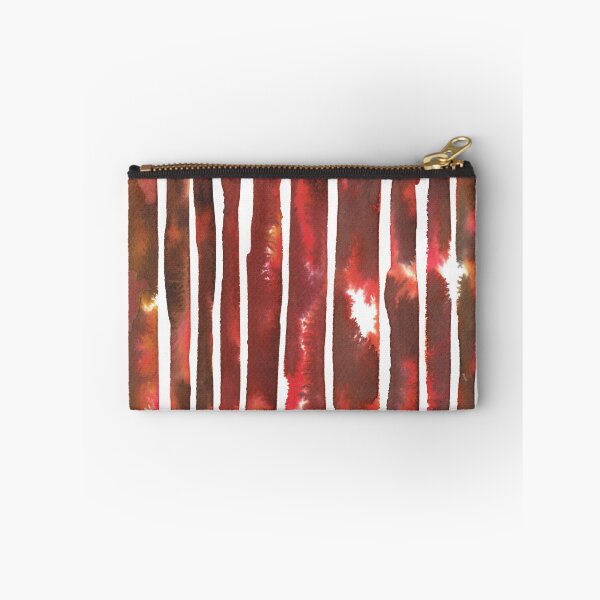 Item preview, Forêt de troncs rouges designed and sold by xyzebre.