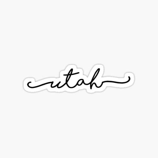 Utah Sticker