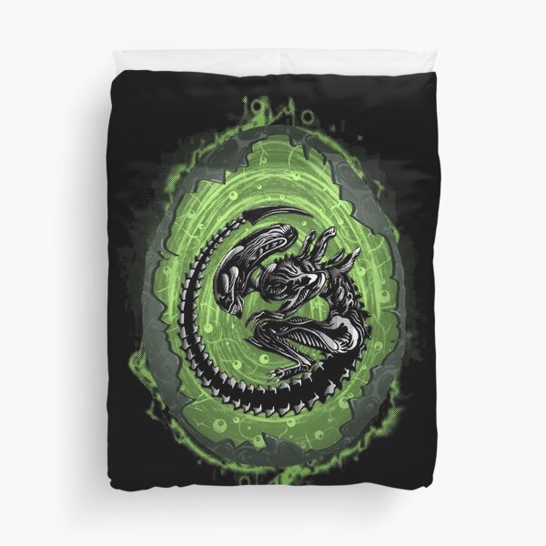 Alien Incubation Duvet Cover
