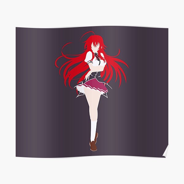 Rias Gremory Poster For Sale By Max028 Redbubble