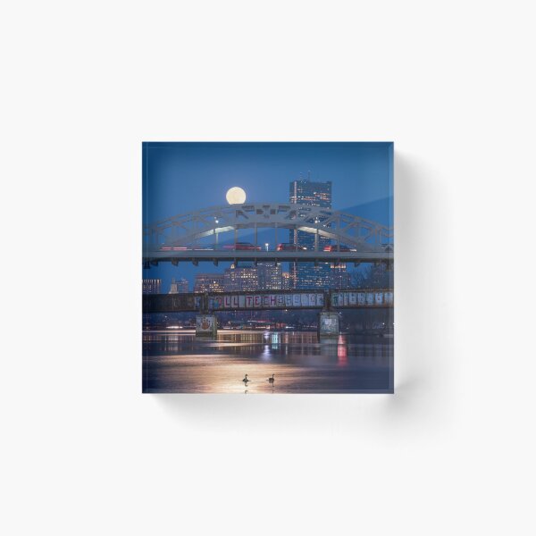 Item preview, Equinox moonrise, Boston designed and sold by Under The Radar Van.