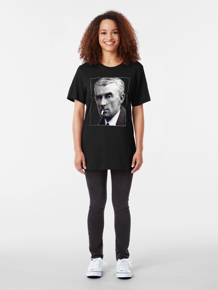 Alternate view of Maurice Ravel - Great French Composer Slim Fit T-Shirt
