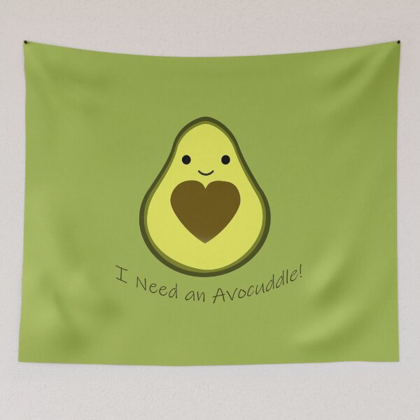 Item preview, I Need an Avocuddle Cute Kawaii Avocado designed and sold by Hedgie Designs.
