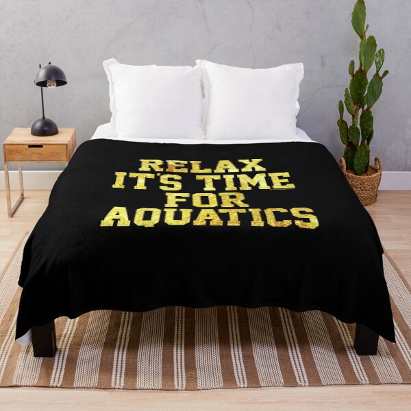 Artikelvorschau, Relax Its Time For Aquatics. Fun Gift Idea entworfen und verkauft von CoolApparelShop.