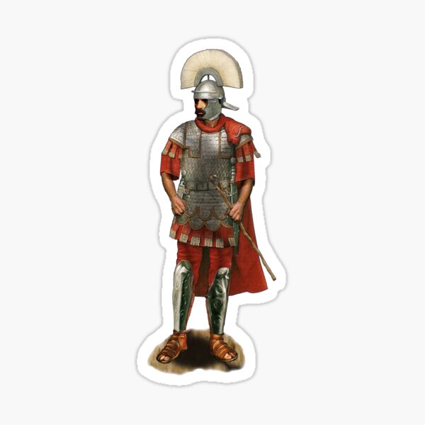 Roman Centurion - White Sticker