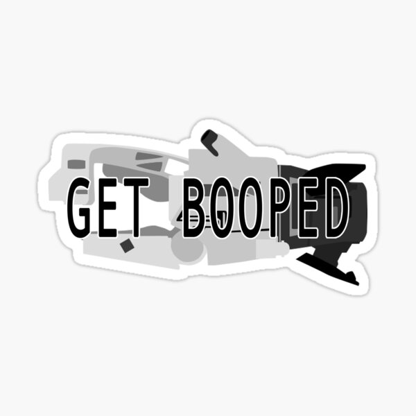Vista previa del artículo con la obra «Conseguir booped», diseñado y vendido por Unconventionall.