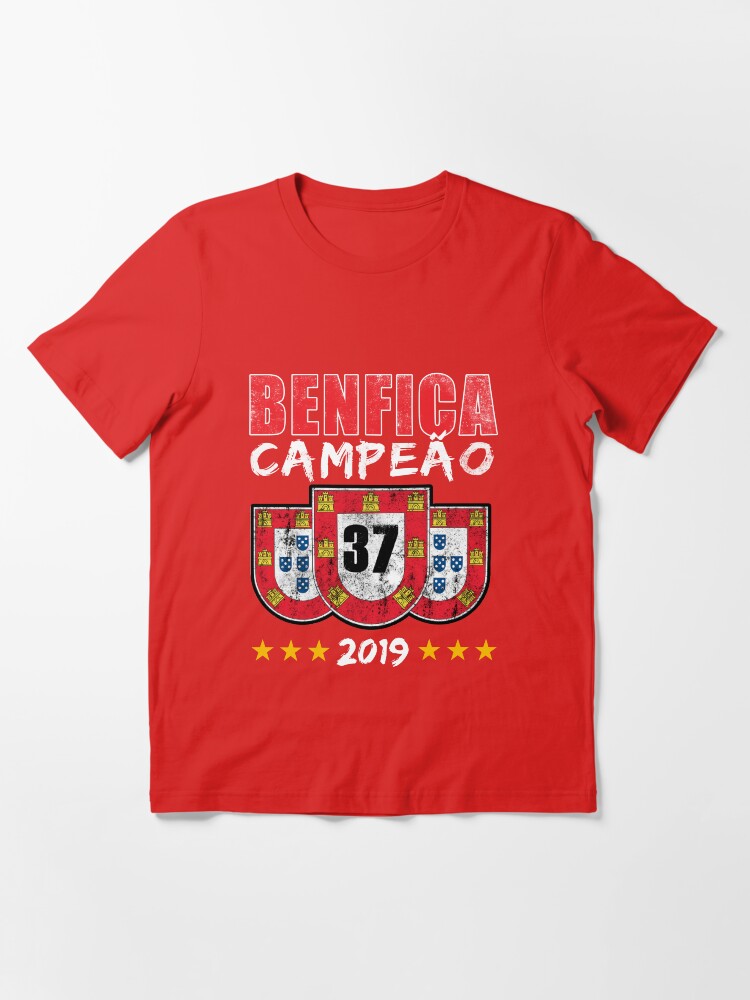 BENFICA CAMPEAO CHAMPIONS 2019 Fans Soccer Football Portugal T-Shirt