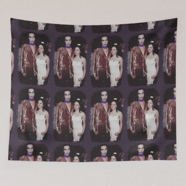 Item preview, ROSE MCGOWAN & MARILYN -- 90s Goth Rock Couple designed and sold by goon-squad.