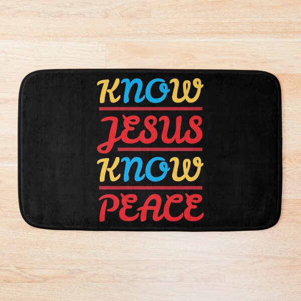 Item preview, Know Jesus Know Peace designed and sold by plushism.