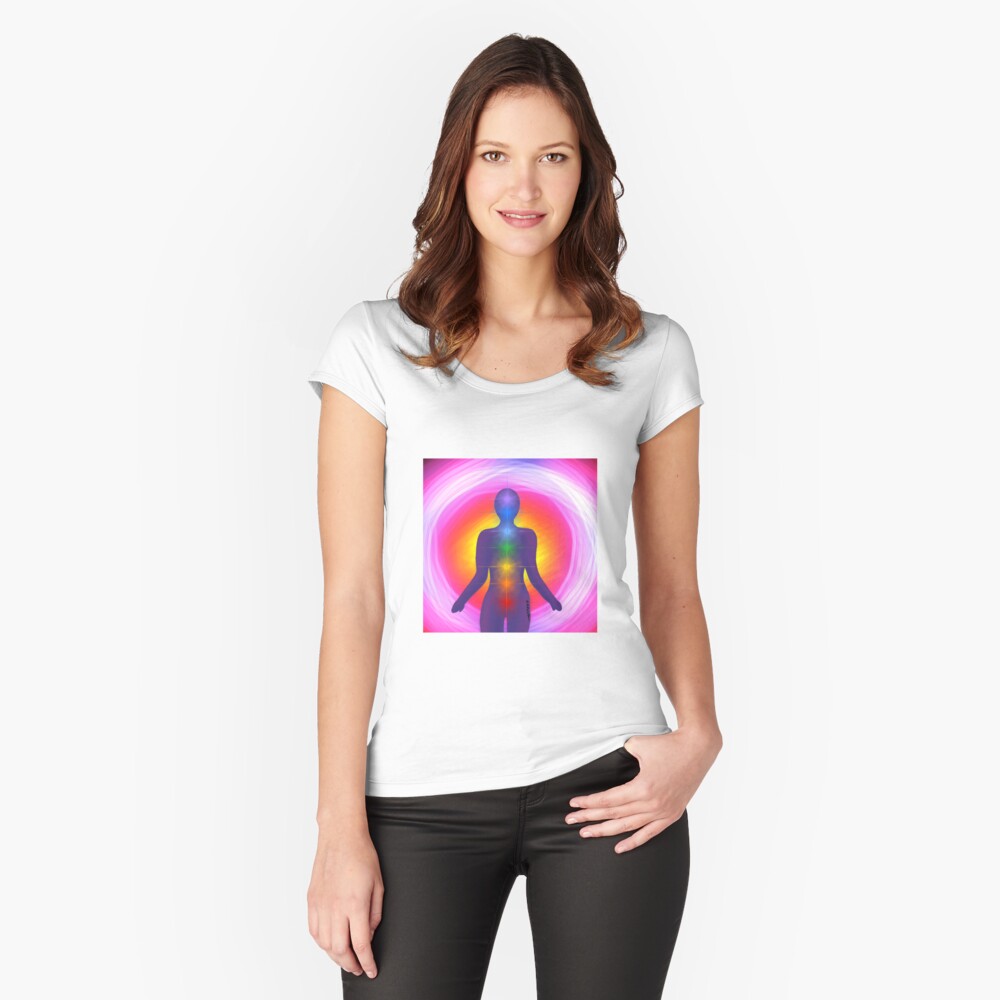 Item preview, Fitted Scoop T-Shirt designed and sold by K-AEyston.