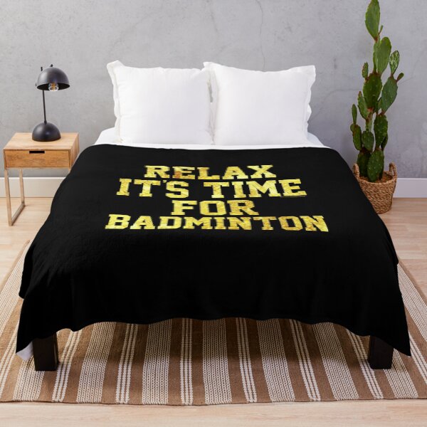 Item preview, Relax Its Time For Badminton. Fun Gift Idea designed and sold by CoolApparelShop.