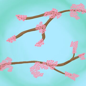 Artwork thumbnail, Cherry blossoms by K-AEyston