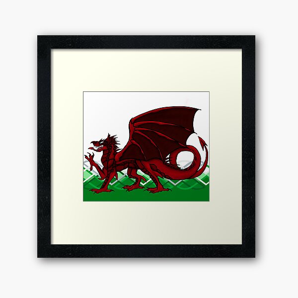 Item preview, welsh dragon designed and sold by cheetahjevams.