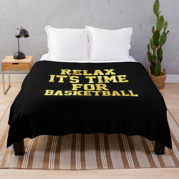Artikelvorschau, Relax Its Time For Basketball. Fun Gift Idea entworfen und verkauft von CoolApparelShop.