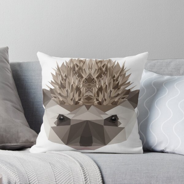 Item preview, Headgehog Low-poly frontview headshot designed and sold by Tazodiac.