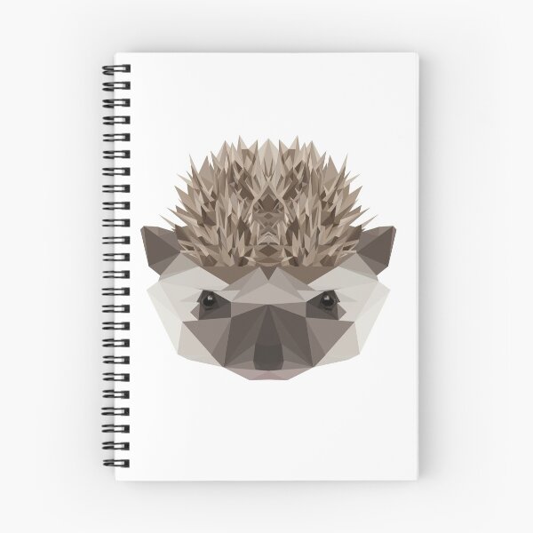 Item preview, Headgehog Low-poly frontview headshot designed and sold by Tazodiac.