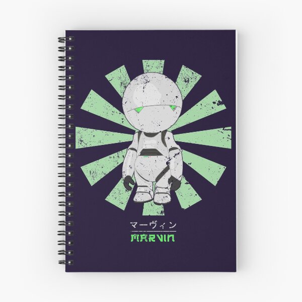 Item preview, Marvin Paranoid Android Retro Japanese designed and sold by Nova5.