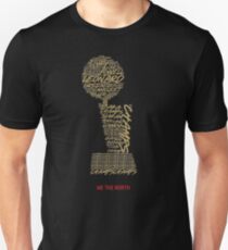 Raptors Champs Championships-Trophäe Slim Fit T-Shirt