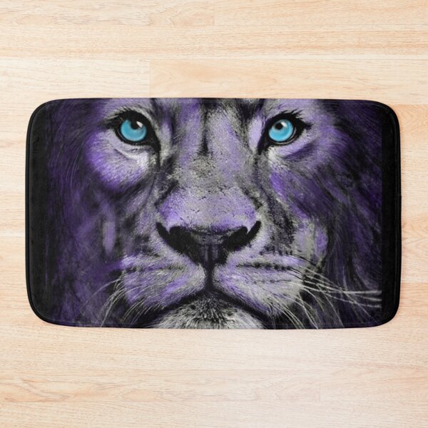 Item preview, Blue Eyed Lion - design by UMD designed and sold by Uncle Murray Designs  U.M.D..