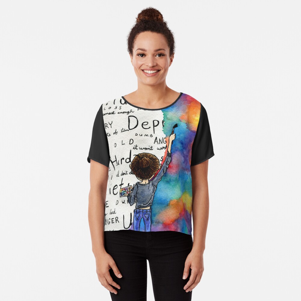 Artikel-Vorschau von Chiffon Top, designt und verkauft von arlieopal.