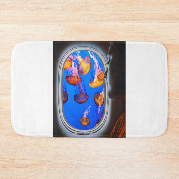 Item preview, traveling with jellyfish designed and sold by frangipanms.