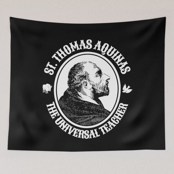 Item preview, Thomas Aquinas Catholic Saint Catholicism Christian Gift designed and sold by The Junto Shop.