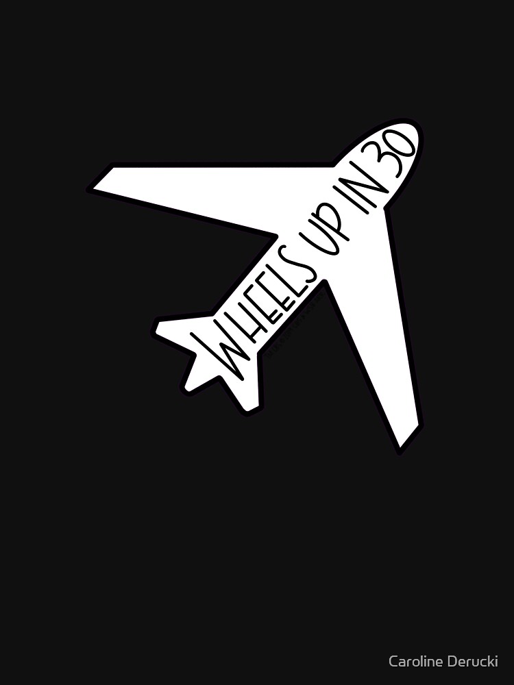 ""Wheels Up in 30" Airplane Criminal Minds" Active TShirt for Sale by