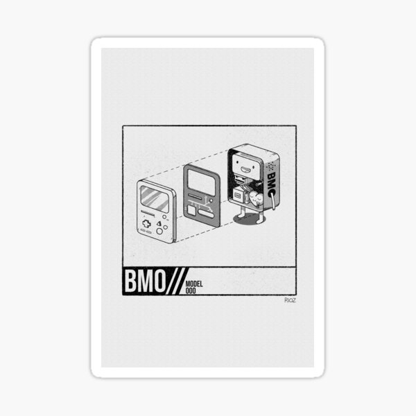 Vista previa del artículo con la obra «Hora de aventura BMO», diseñado y vendido por r-ioz.