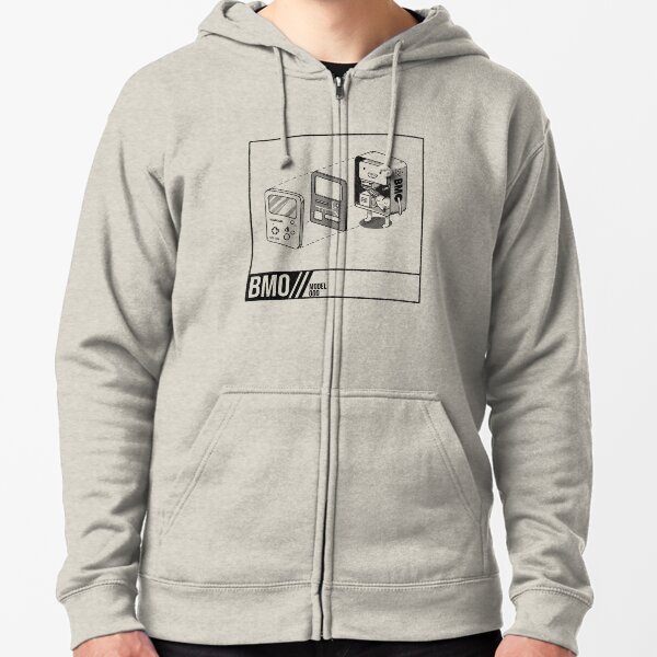 Adventure Time BMO Zipped Hoodie