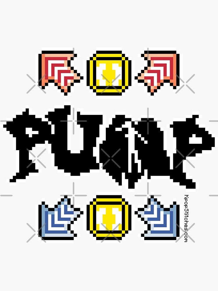 Pump It Up Dance Game pixel Andamiro Korean kpop k-pop BanYa by dubukat