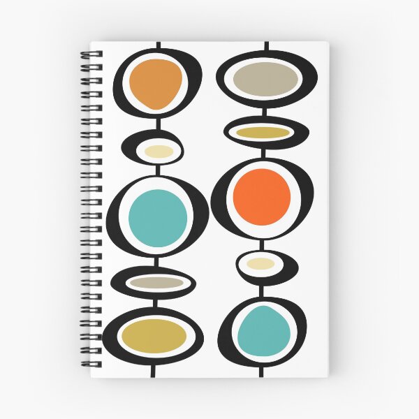 Item preview, Colorful Mid Century Modern Abstract Circles designed and sold by Orchard Berry.