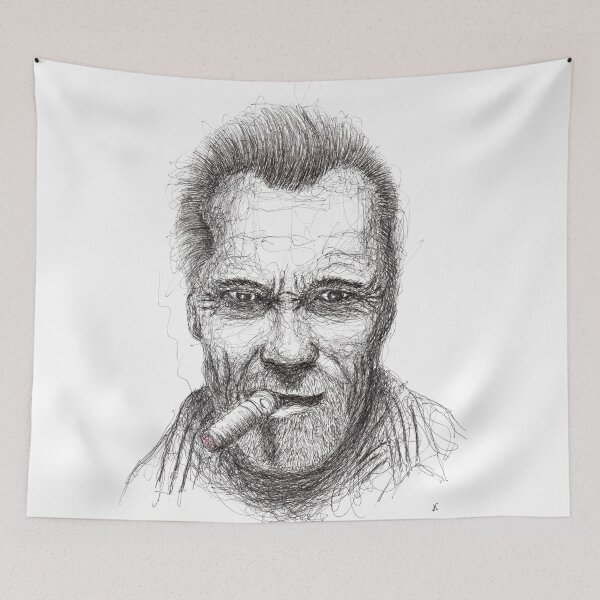 Aperçu de l'œuvre Arnold Schwarzenegger créée et vendue par konstantin-jak.