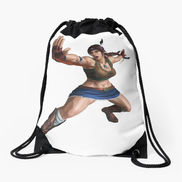 Tekken Drawstring Bags Redbubble