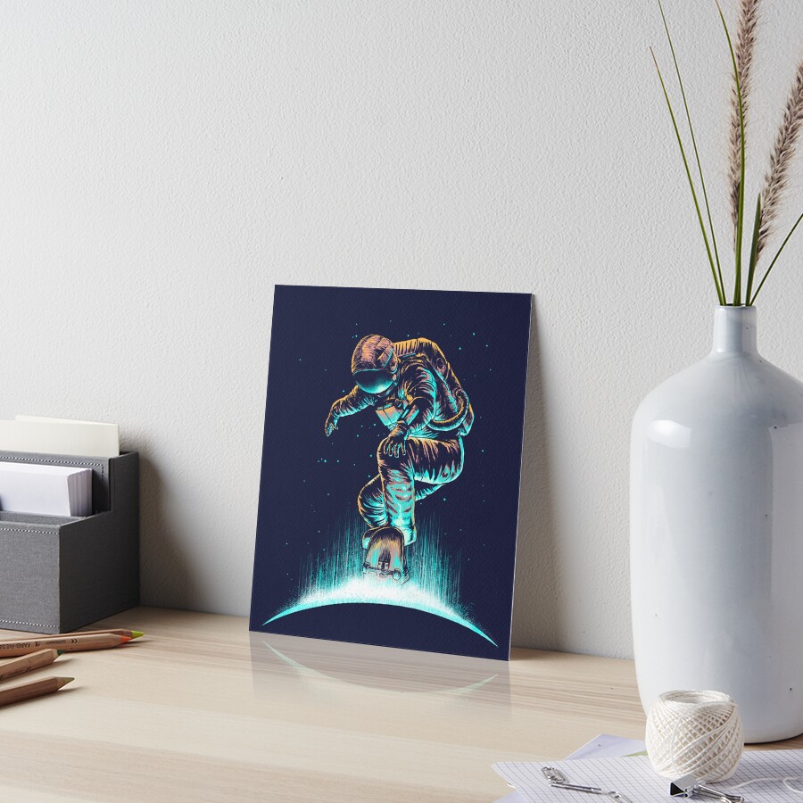 Space Grind Art Board Print