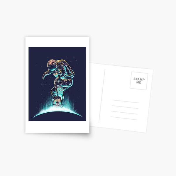 Space Grind Postcard