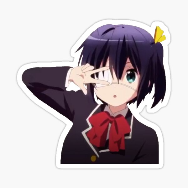 Love Chunibyo Other Delusions The Movie Take On Me, takanashi Rikka,  chuunibyou Demo Koi Ga Shitai, Rikka, takanashi, chuunibyou, love Chunibyo  Other Delusions, eyepatch, blue Hair, Hime cut