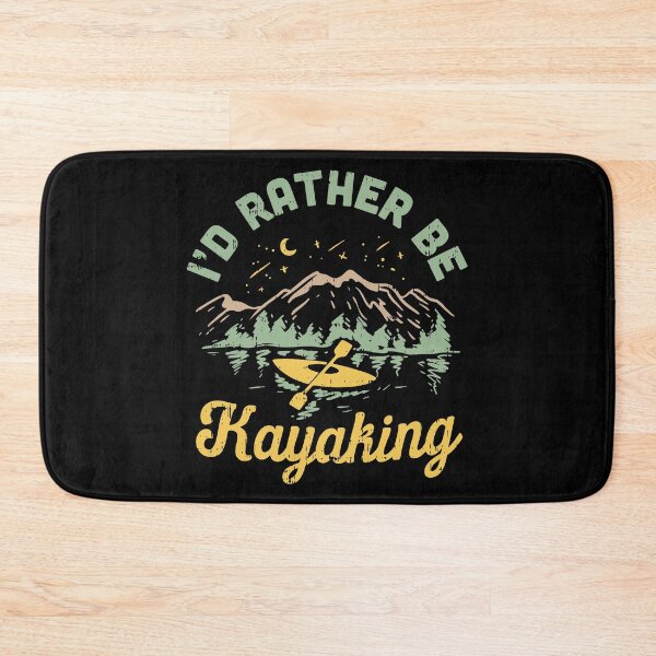 Item preview, I'd Rather Be Kayaking - Kayak Paddle Canoeing designed and sold by anziehend.