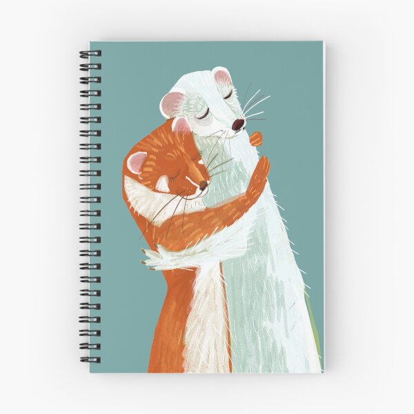 Aperçu de l'œuvre Câlins de belette créée et vendue par belettelepink.