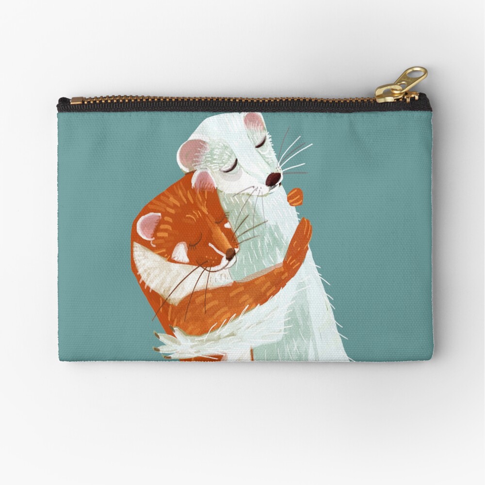 Weasel hugs Bolsos de mano