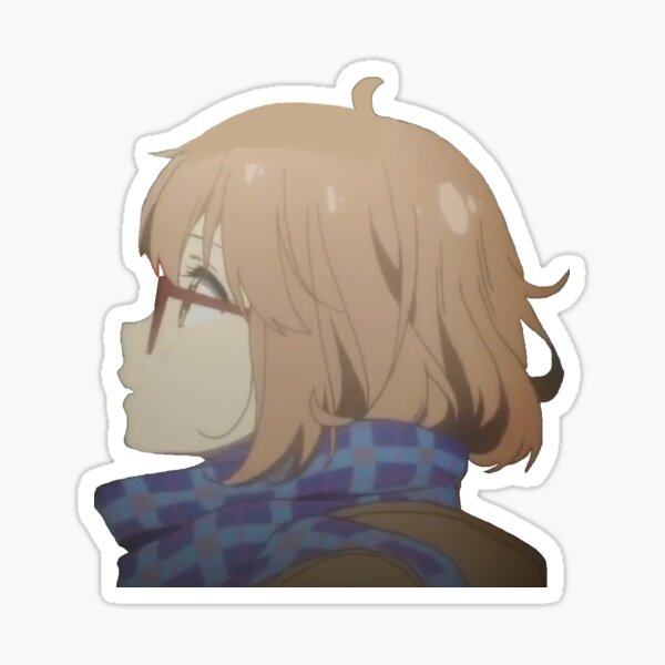 Mirai Kuriyama #2 - Kyoukai no Kanata Sticker for Sale by Animeager