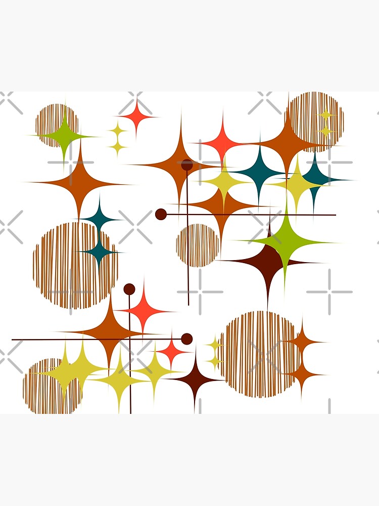 Eames Era Starbursts and Globes 4 by Makanahele